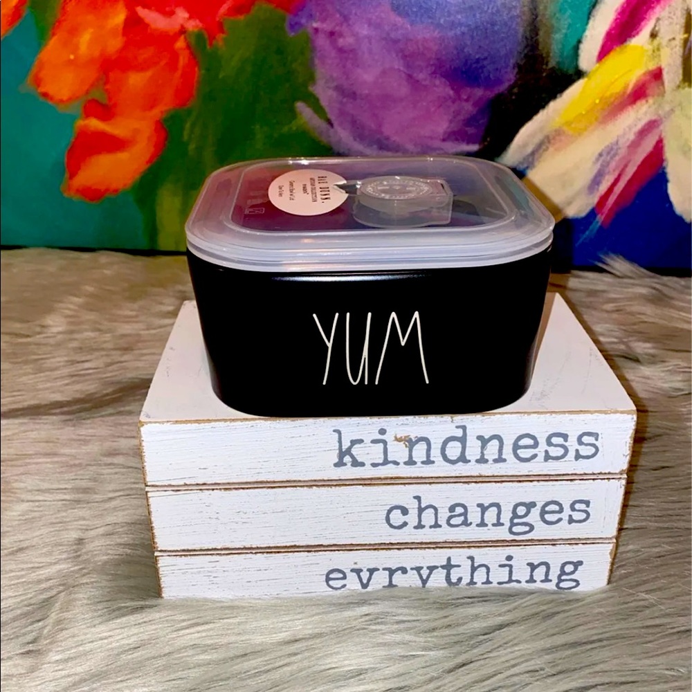 Rae Dunn yum ceramic bowl